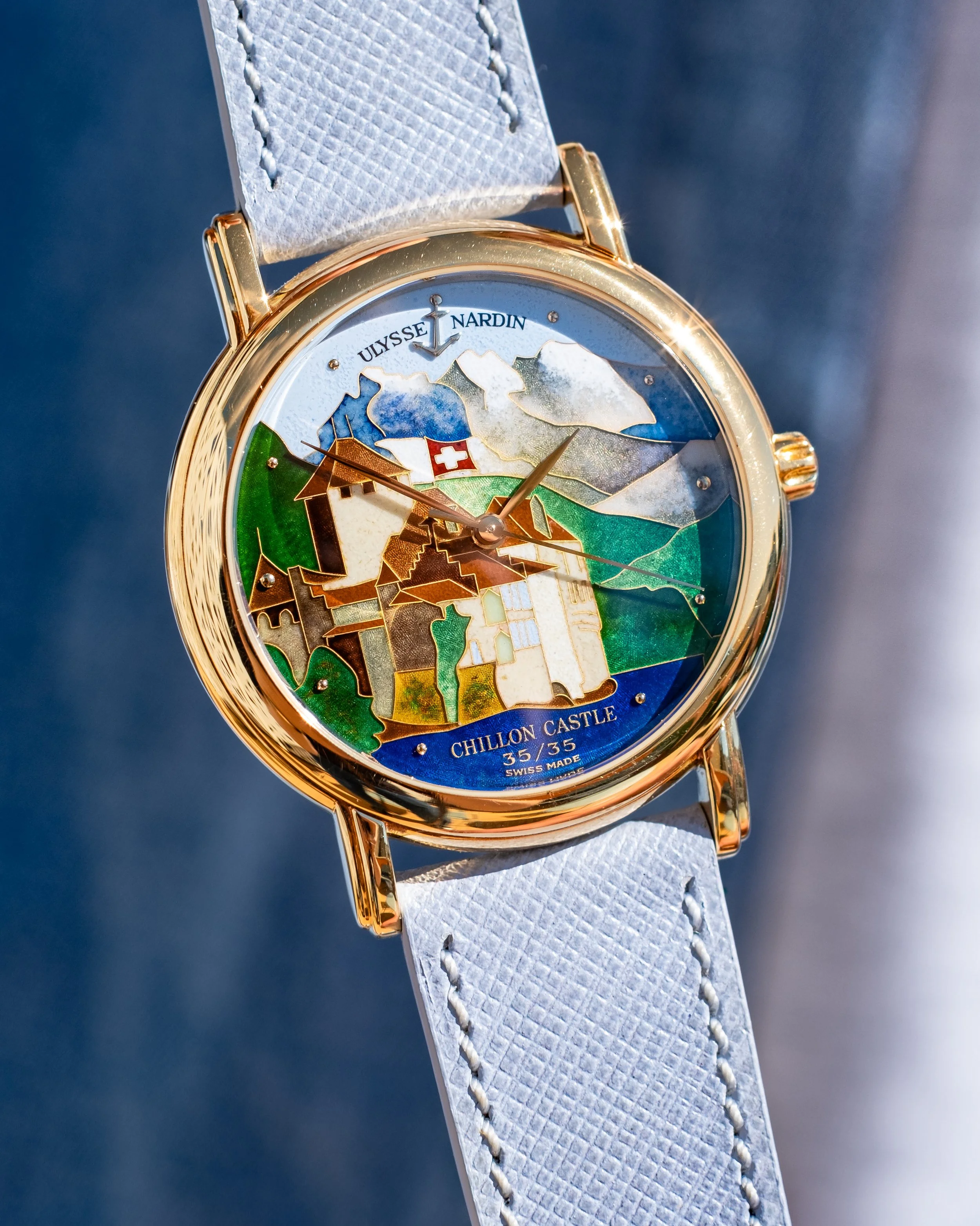 1990's Ulysse Nardin San Marco 131-77-9 Chillon Castle Limited 35